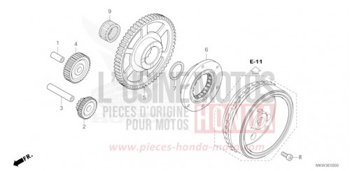 EMBRAYAGE DE DEMARRAGE NC750XDP de 2023